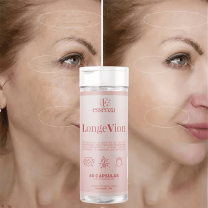 🔥Facial Botox with INSIDE OUT action - LONGEVION the Rejuvenating Supplement with 60 capsules 